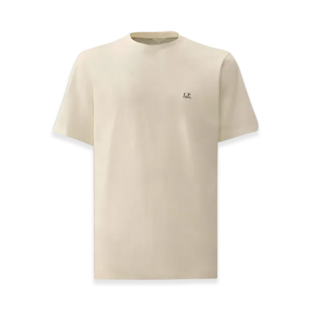 C.P. Company 30/1 Jersey Back Goggle T-Shirt "Gauze White"