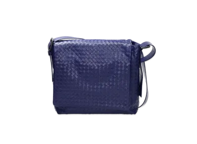 Bottega Veneta Lambskin Shoulder Bag "Purple"