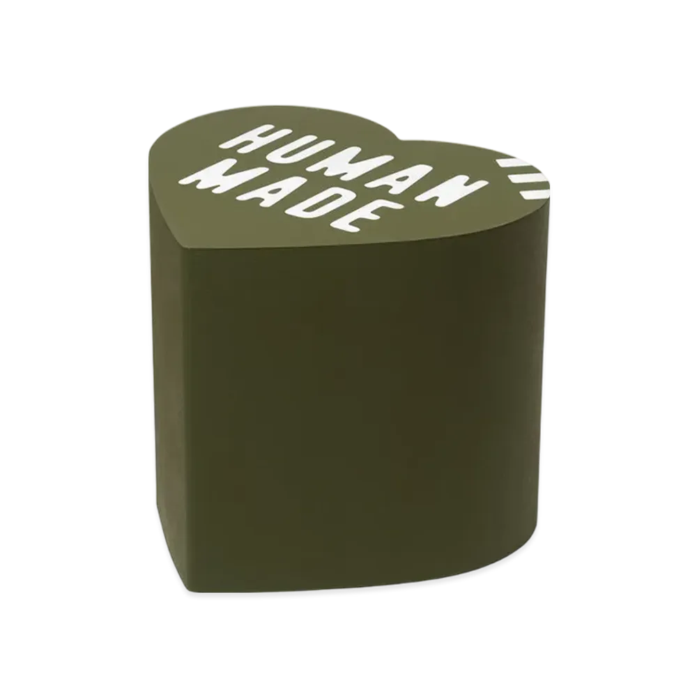 HUMAN MADE Heart Urethane Stool "Olive Drab"