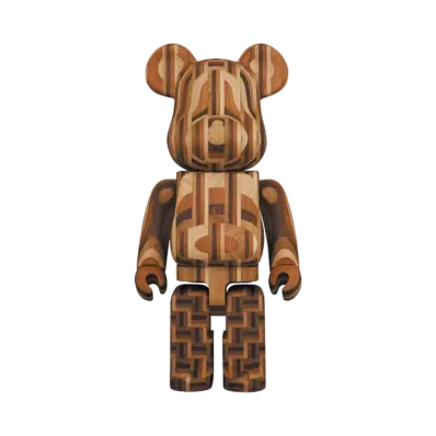 Bearbrick Karimoku Yosegi 2nd 400%