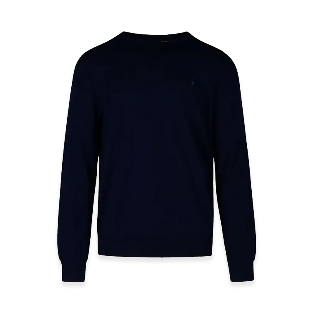 Polo Ralph Lauren Lightweight Wool Crew-Neck Sweater "Navy Blue"