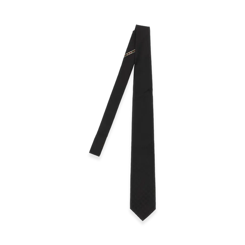 GUCCI Fedra Tie "Black"