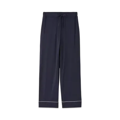 GELATO PIQUE Piping Long Pants "Navy"