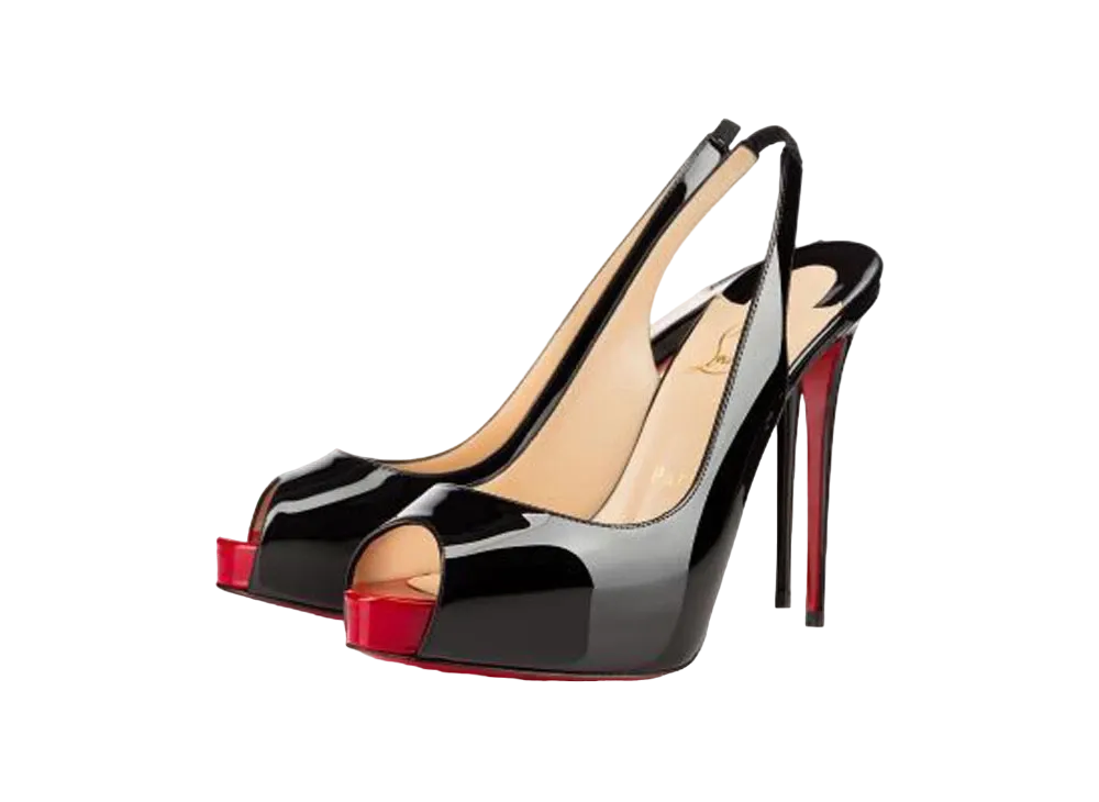 Christian Louboutin Private Number 120 mm "Black/Red"