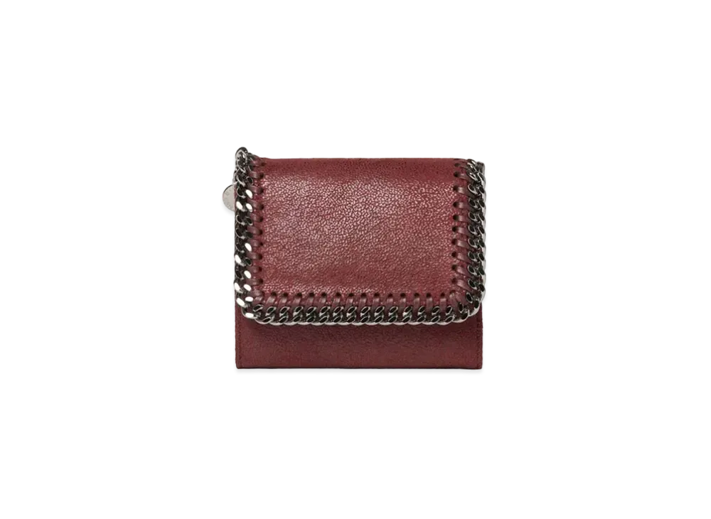 Stella McCartney Falabella Small Flap Wallet "Ruby"