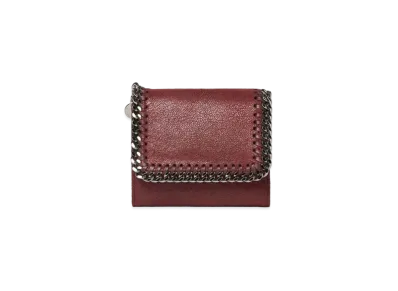 Stella McCartney Falabella Small Flap Wallet "Ruby"