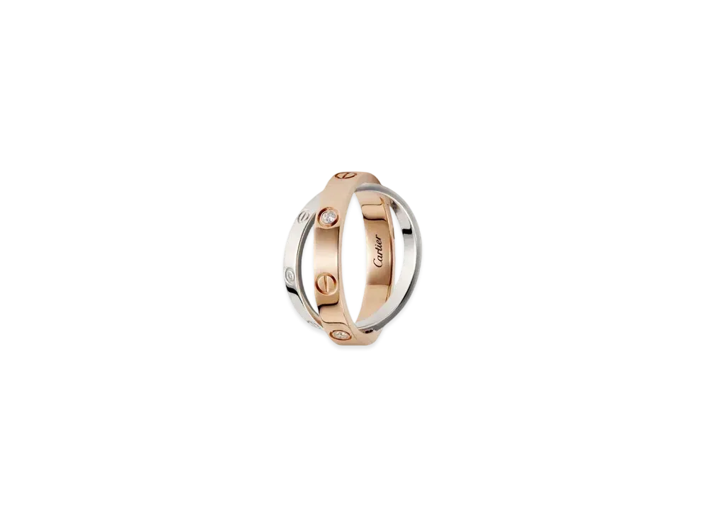 Cartier Love Ring, 6 Diamonds
