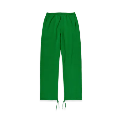 AURALEE Super Fine Wool Knit Pants "Green"