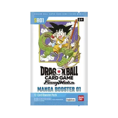 ドラゴンボールスーパーカードゲーム フュージョンワールド「MANGA BOOSTER 01」英語版 パック