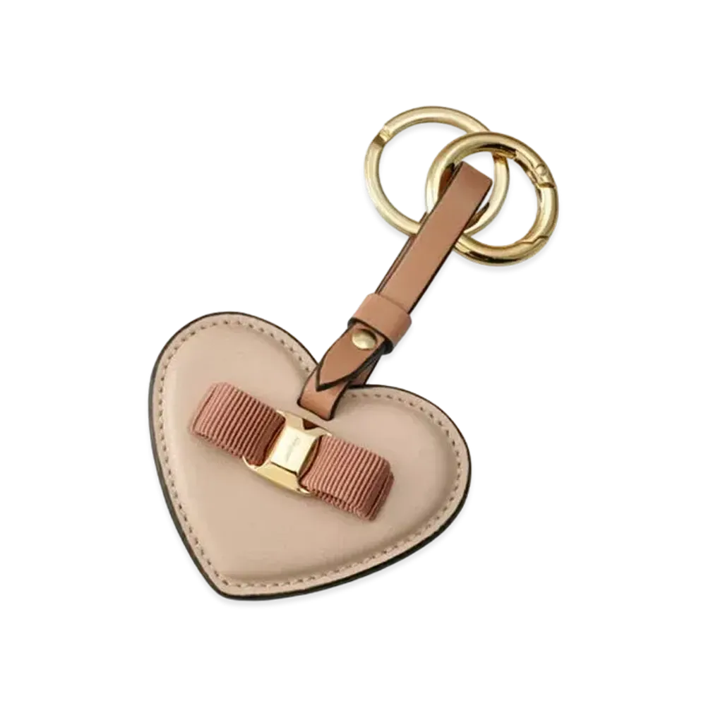 Salvatore Ferragamo Key Charm "New Blush/Mangiarotti Carrara"