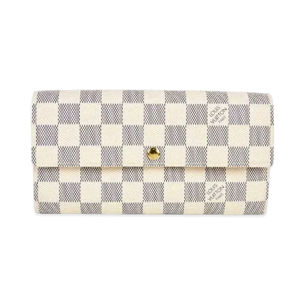 Louis Vuitton Sarah Wallet Damier Azur