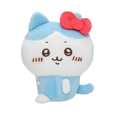 Gray Parka Service -Chikawa- Chikawa x Sanrio Characters Plush tom (Hachiware Hello Kitty)
