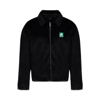 A FEW GOOD KIDS Sheep Boa Work Jacket "Black"