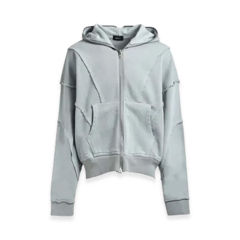 BREATH Fade Zip Up Hoodie "Grey"