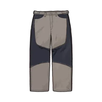 Supreme x Vanson Leathers Cordura Cotton Pant "Denim"