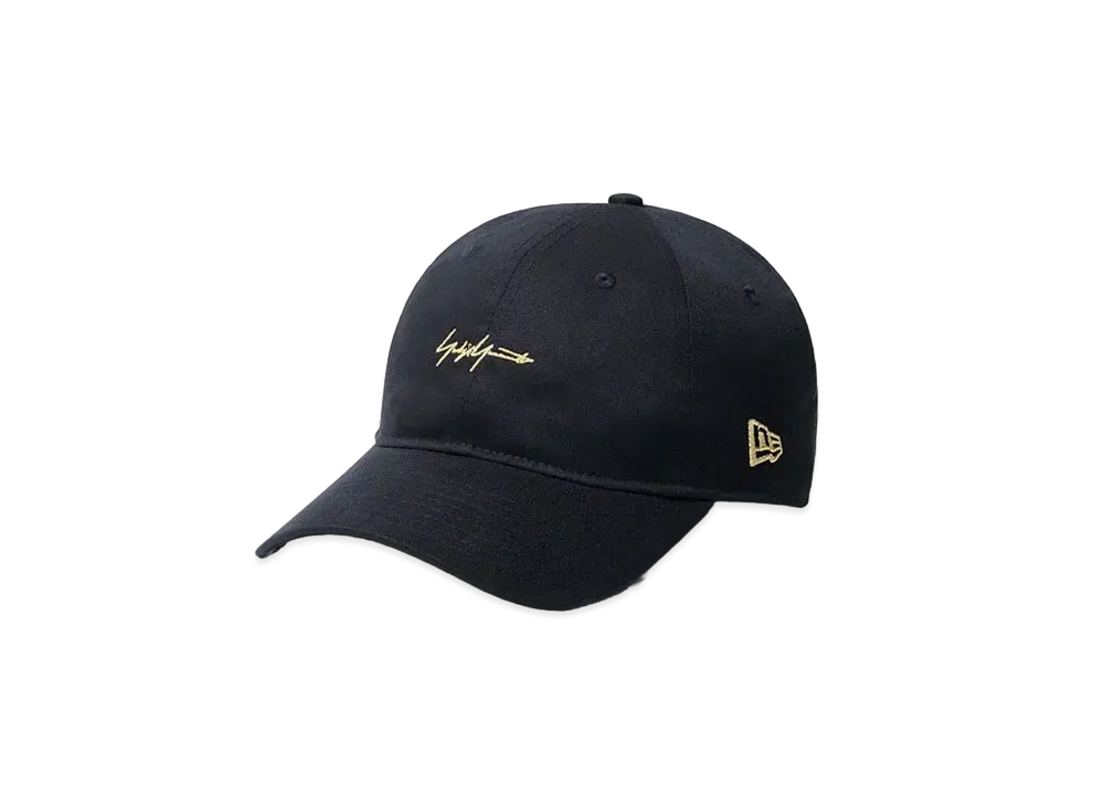 Yohji Yamamoto Pour Homme NEW ERA METALLIC GOLD SIGNATURE 9THIRTY "Black"