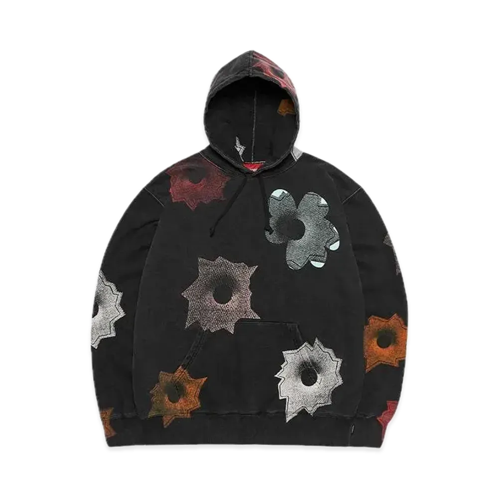 Supreme Nate Lowman Hooded Sweatshirt "Black"