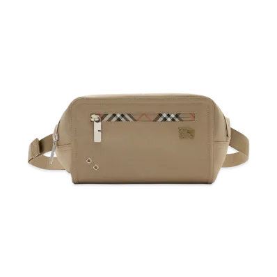 Burberry Storm Belt Bag "Taupe Beige"