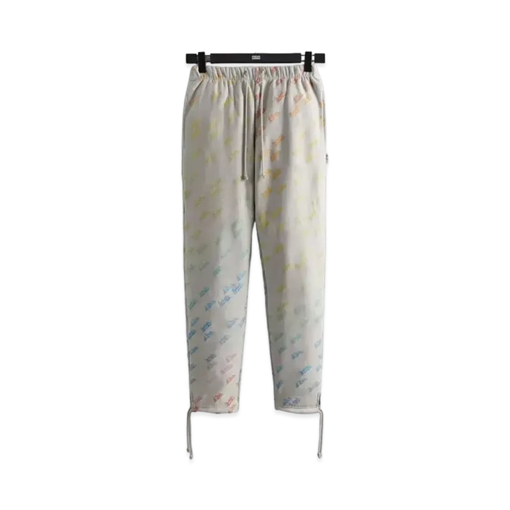 Kith x Advisory Board Crystals Rainbow Print Sweatpant "Grey"
