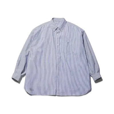 FreshService Dry Oxford Corporate L/S B.D. Shirt "Blue Stripe"