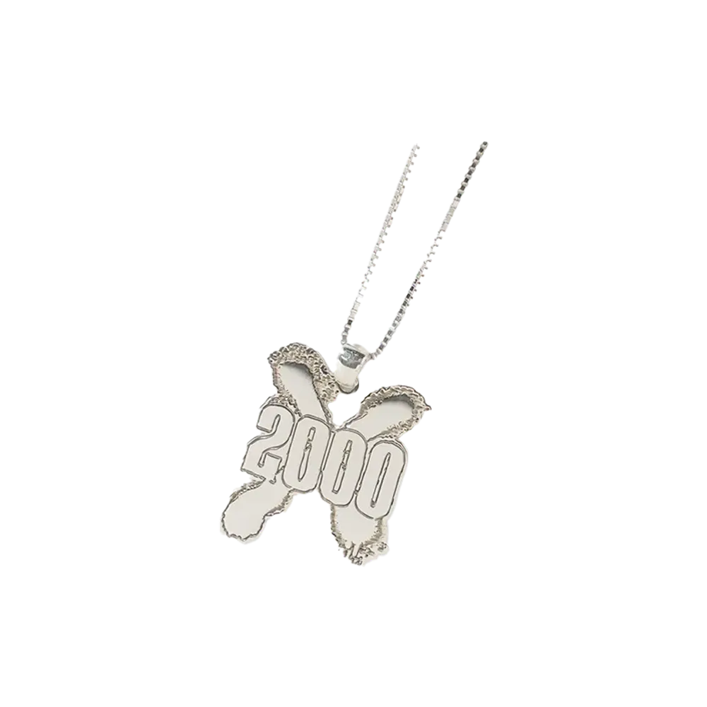 PRO WRESTLING NOAH 25th ANNIV \ 89xiitokyo TEAM 2000X SILVER NECKLACE "SILVER"