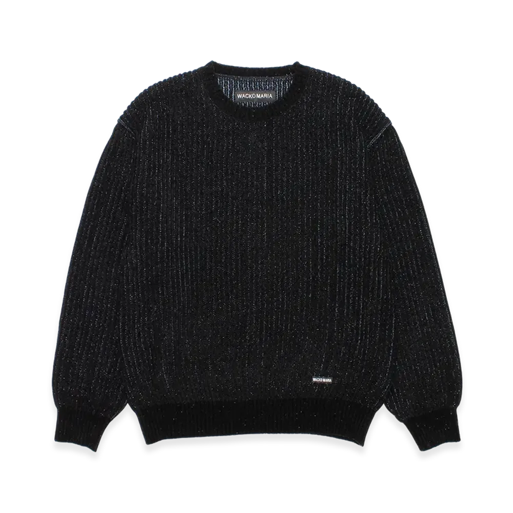 WACKO MARIA Glitter Knit Sweater "Blue"