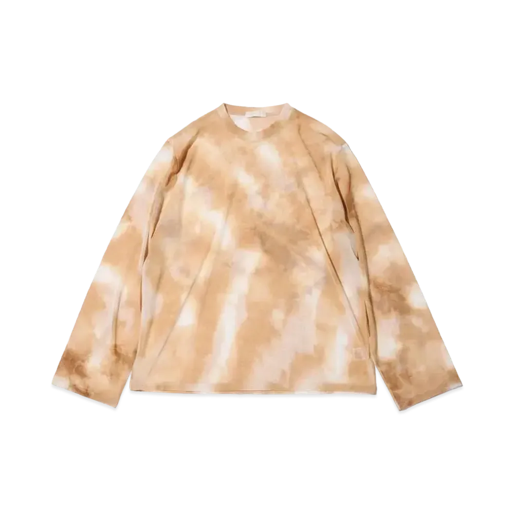 atmos pink Tie-Dyed Organdy Tops "Orange"