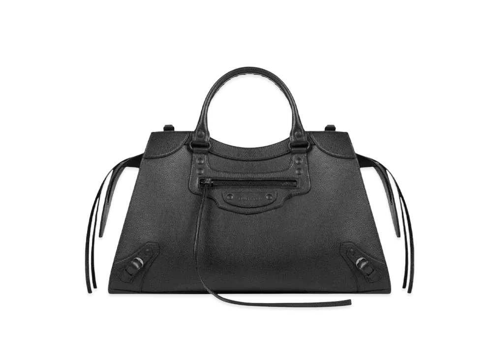 BALENCIAGA Neo Classic Top Handle Bag "Black"