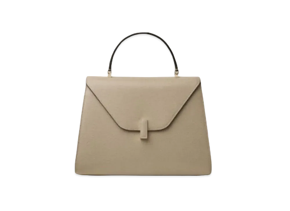 Valextra Iside Large Bag "Oyster Gray"