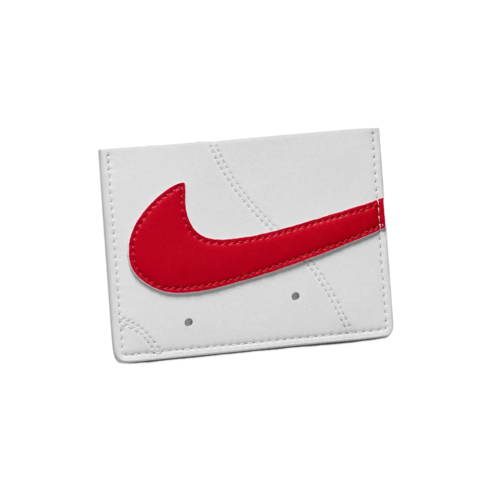 Nike Icon Air Force 1 Card Wallet "White/Red" N1009738-173