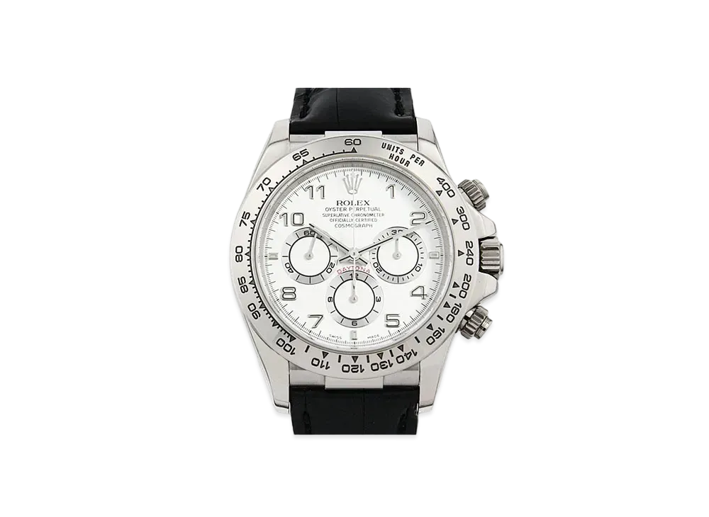 ROLEX Cosmograph Daytona "White/White Gold"