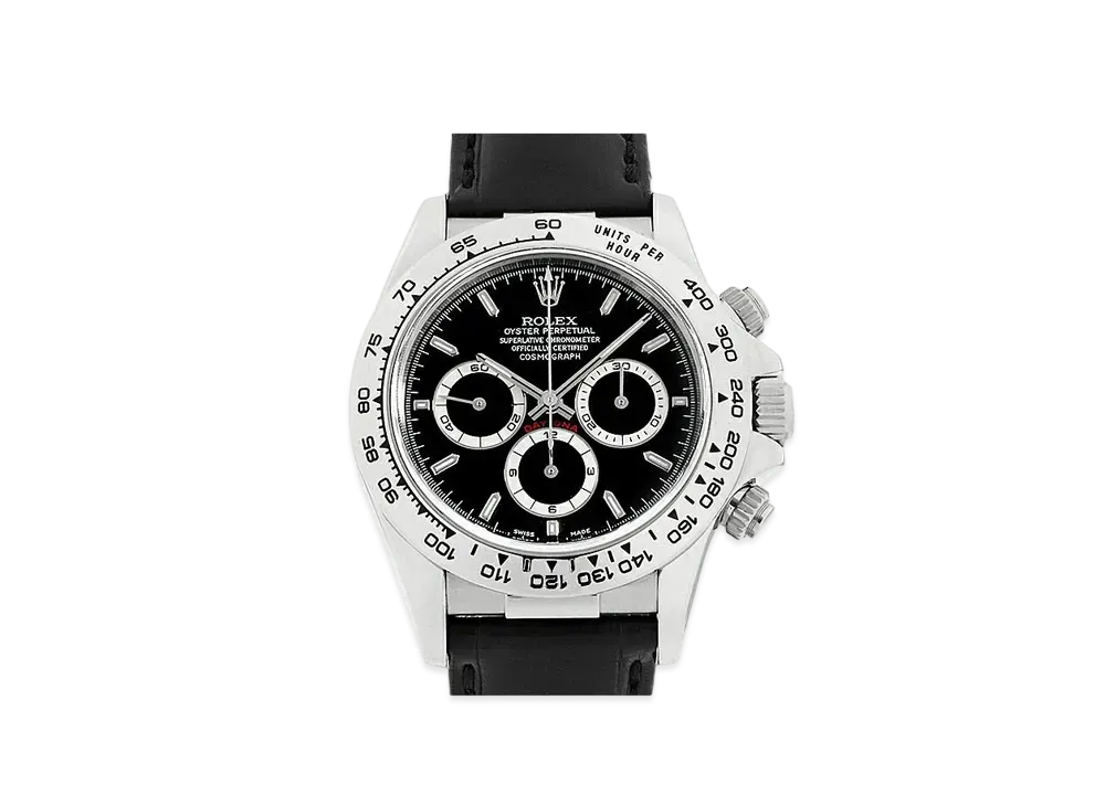 ROLEX Cosmograph Daytona "Black/White Gold"