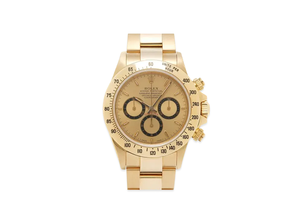 ROLEX Cosmograph Daytona "Champagne/Yellow Gold"