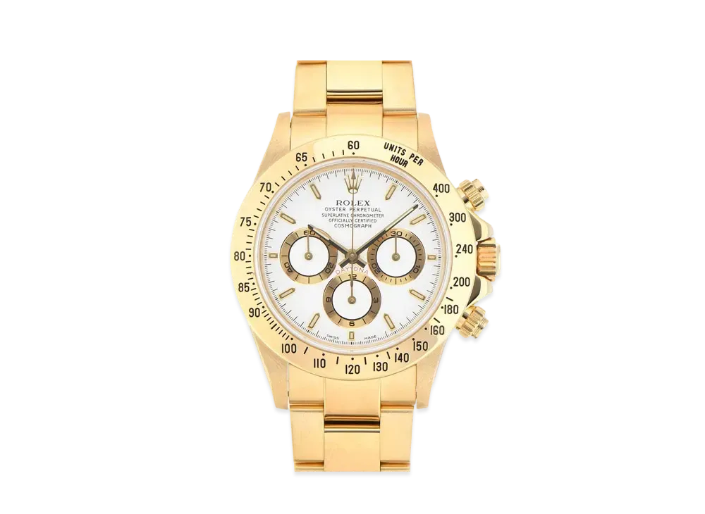 ROLEX Cosmograph Daytona "White/Yellow Gold"