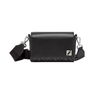 FENDI FF Squared Compact Bag "Black"