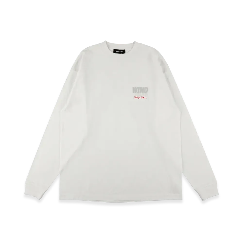 WIND AND SEA x Marilyn Monroe x L/S Tee "White"
