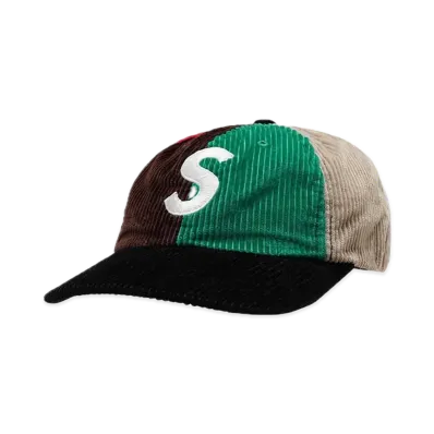 Supreme Corduroy S Logo 6-Panel "Multicolor"