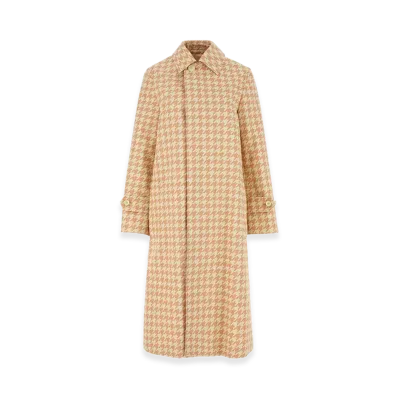 Burberry Women's Embroidered Twill Coat "Multicolor"