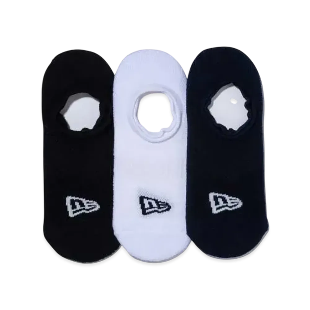 NEW ERA Socks Very Short 3 Pairs "Black/White/Navy"