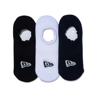 NEW ERA Socks Very Short 3 Pairs "Black/White/Navy"