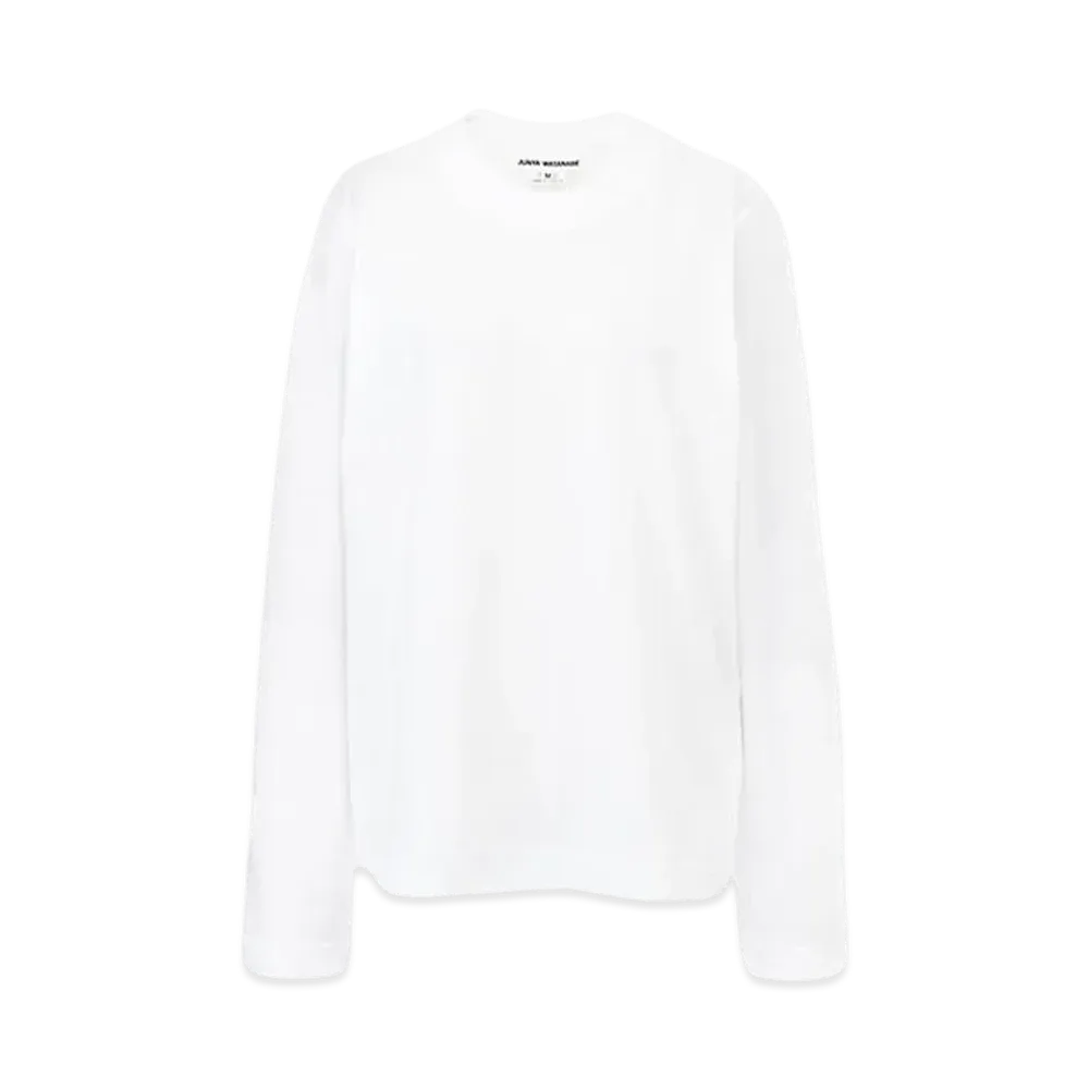 JUNYA WATANABE Women Cotton Jersey Tee (Long Sleeve) "Black"