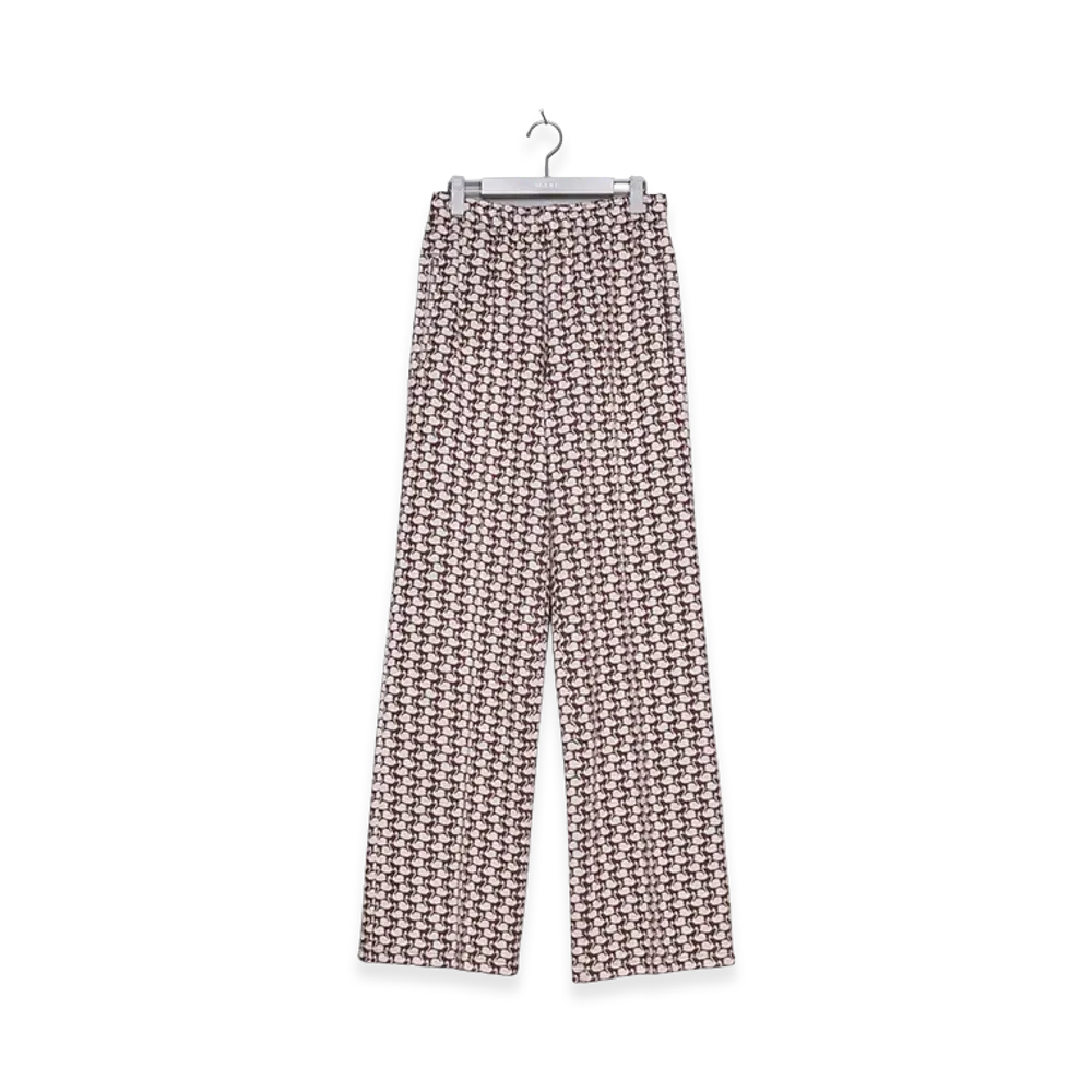 MASU Swan Monogram Track Pants "Brown"