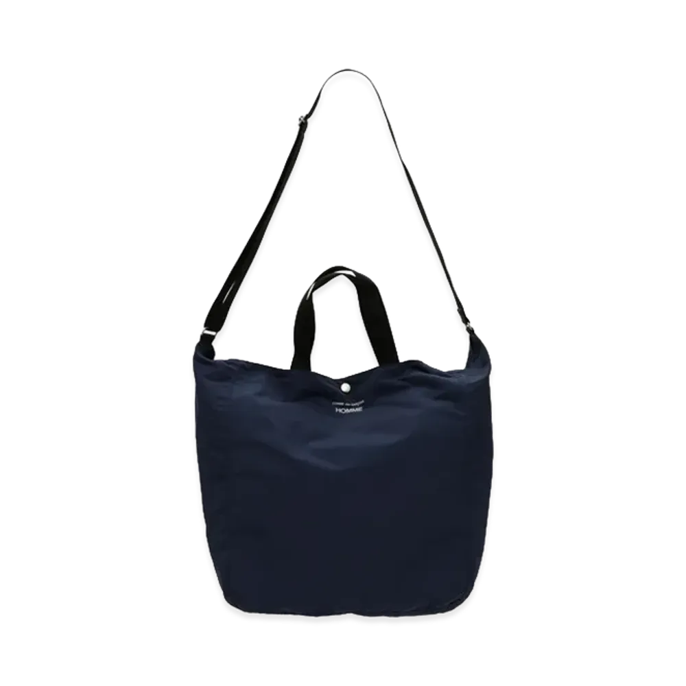 COMME des GARCONS HOMME Cotton Nylon 2 Wayshoulder Bag "Navy"