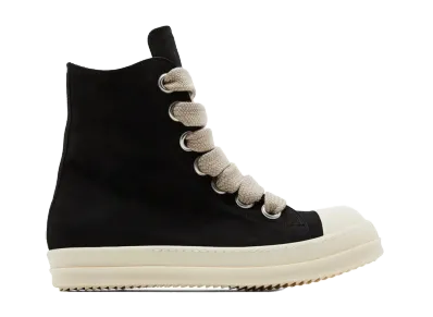 Rick Owens Jumbolace Sneaker "Black/Milk"