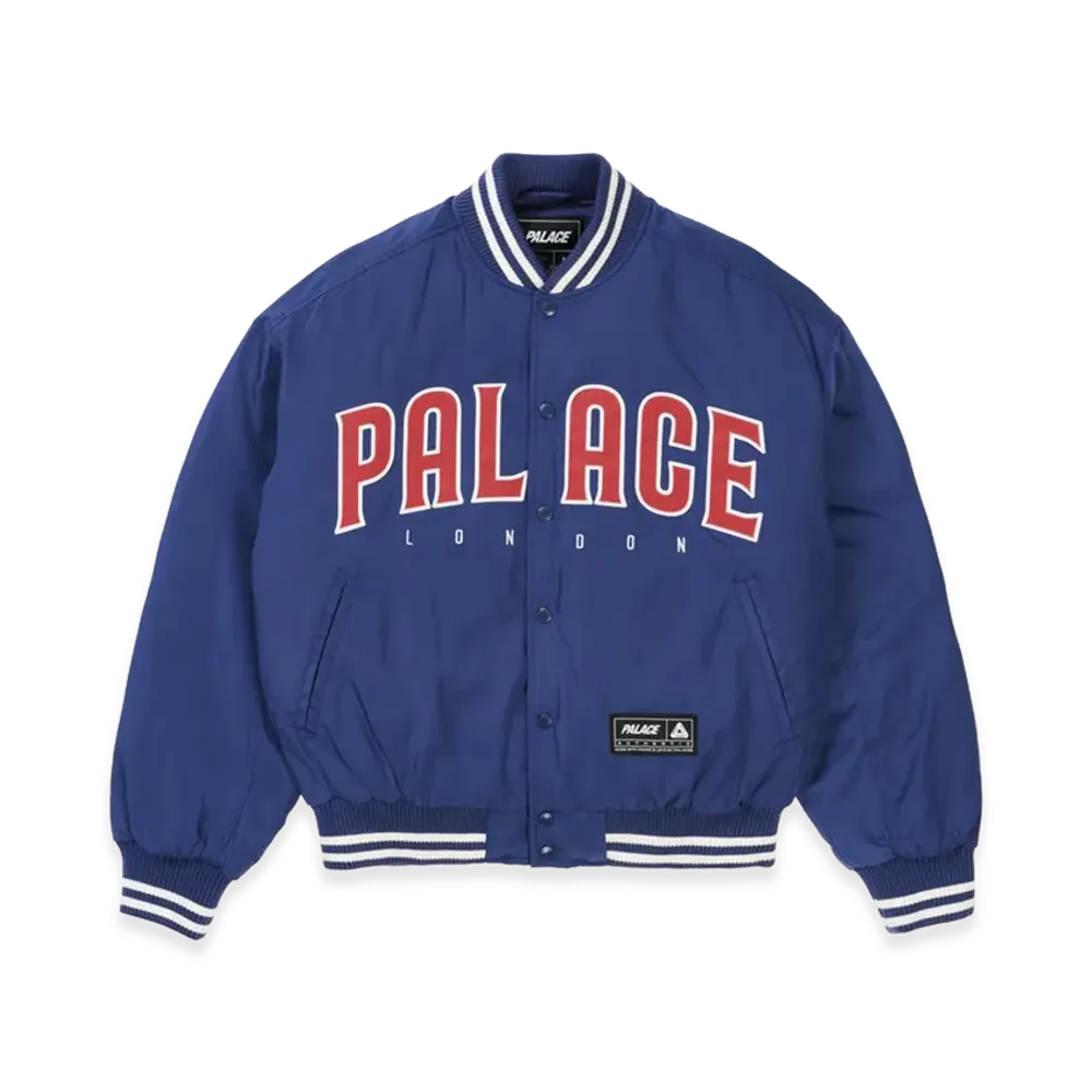 PALACE Satin The Park Jacket "Blue"