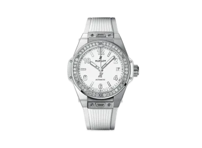 HUBLOT Big Bang One Click Steel White Diamonds 39mm
