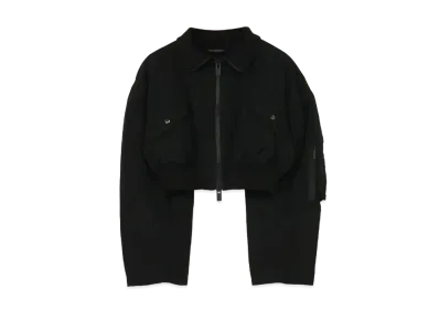 Yohji Yamamoto TA MEMORY TAFTA SHORT MA-1 "Black"