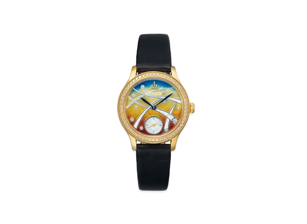 CREDOR Art Piece Collection Caliber 6898 20th Aniversary Enamel Dial Limited Model GTBE998