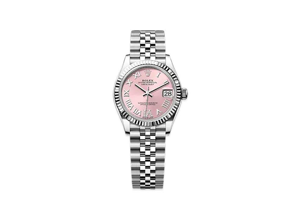 ROLEX Datejust 31mm Oystersteel & White Gold 278274 "Pink"