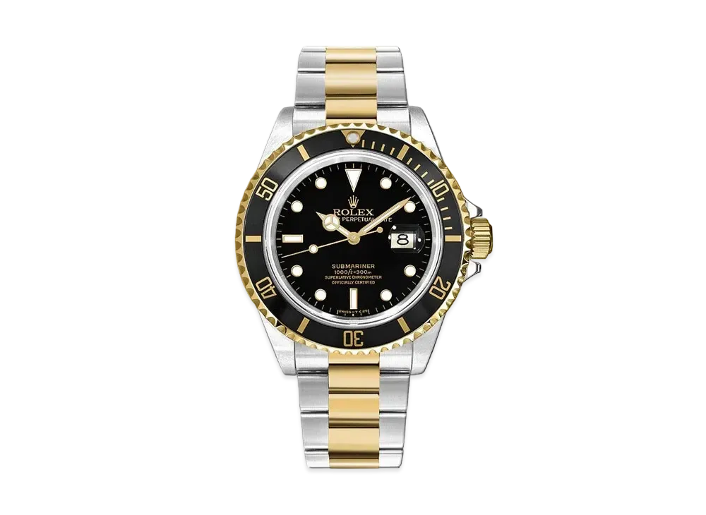 ROLEX Submariner Date "Black/Stainless Steel/Yellow Gold"